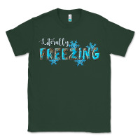 Sports Green literally freezing winter Classic Tee - RanaPortraitStore