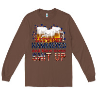 Chestnut lets get hammered Long Sleeve Tee - texasbilliewilder