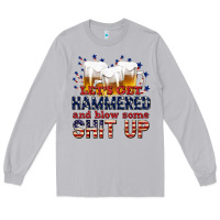 Moon Dust lets get hammered Long Sleeve Tee - texasbilliewilder