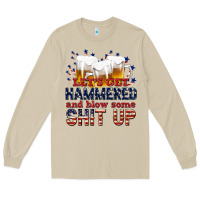 Mushroom lets get hammered Long Sleeve Tee - texasbilliewilder