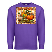 Purple pumpkin spice junkie tumbler Premium Sweatshirt - BundleAndBundleShop