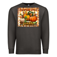 Smoke pumpkin spice junkie tumbler Premium Sweatshirt - BundleAndBundleShop
