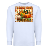 White pumpkin spice junkie tumbler Premium Sweatshirt - BundleAndBundleShop