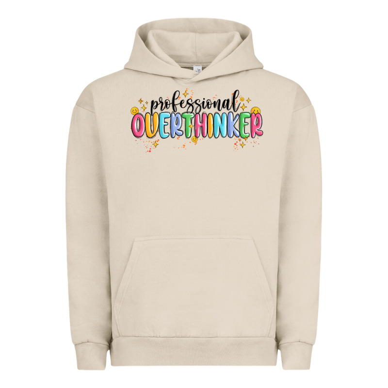 Professional Overthinker Urban Hoodie by MaliasSmallBusiness | Teevron