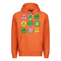 Carrot st.patrick's day clovers Premium Hoodie - MaliasSmallBusiness