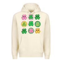 Sandshell st.patrick's day clovers Premium Hoodie - MaliasSmallBusiness