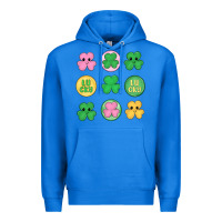 True Royal st.patrick's day clovers Premium Hoodie - MaliasSmallBusiness