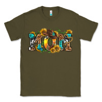 Army Green western mom Classic Tee - texasbilliewilder