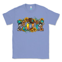 Colony Blue western mom Classic Tee - texasbilliewilder