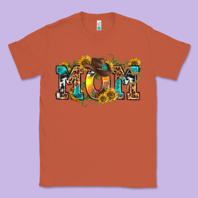 Western Mom Classic Tee Designed By Texasbilliewilder