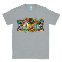 Heather Grey western mom Classic Tee - texasbilliewilder