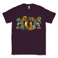 Plum western mom Classic Tee - texasbilliewilder
