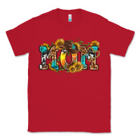 Red western mom Classic Tee - texasbilliewilder