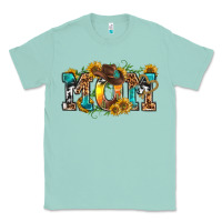 Seafoam western mom Classic Tee - texasbilliewilder