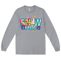 Heather Grey snow cute with unicorn Long Sleeve Tee - Zillion Design Studio