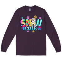 Plum snow cute with unicorn Long Sleeve Tee - Zillion Design Studio
