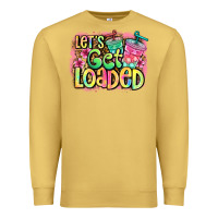 Antique Gold let's get loaded Premium Sweatshirt - Jasminsmagicworld