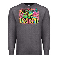 Charcoal Heather let's get loaded Premium Sweatshirt - Jasminsmagicworld