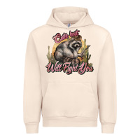 Sandshell cute but will fight you racoon western Urban Hoodie - NancyCooperArtShop