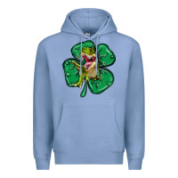 Colony Blue dinosaur st patricks day Premium Hoodie - MaliasSmallBusiness