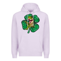 Lilac dinosaur st patricks day Premium Hoodie - MaliasSmallBusiness