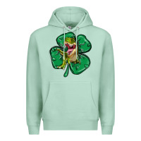 Seafoam dinosaur st patricks day Premium Hoodie - MaliasSmallBusiness