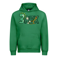 Emerald three rex Urban Hoodie - MaliasSmallBusiness