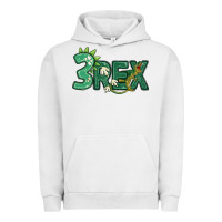 Pigment Lunar Rock three rex Urban Hoodie - MaliasSmallBusiness