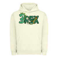 Pigment Pistachio three rex Urban Hoodie - MaliasSmallBusiness