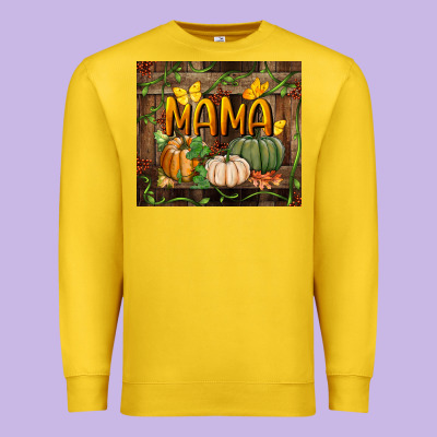 Mama Pumpkin Tumbler Premium Sweatshirt Designed By Bundleandbundleshop