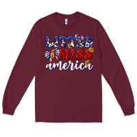 Little Miss America Long Sleeve Tee | Teevron