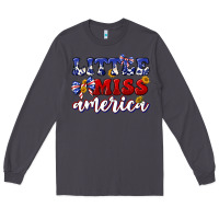 Smoke little miss america Long Sleeve Tee - texasbilliewilder