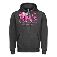 Charcoal Heather rn s make the world go around and everyone knows Zipper Hoodie - texasbilliewilder