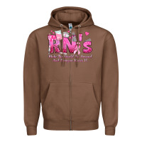 Chestnut rn s make the world go around and everyone knows Zipper Hoodie - texasbilliewilder