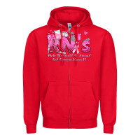 Red rn s make the world go around and everyone knows Zipper Hoodie - texasbilliewilder