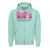 Seafoam rn s make the world go around and everyone knows Zipper Hoodie - texasbilliewilder