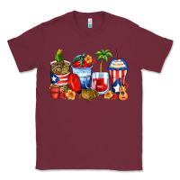 Burgundy puerto rico coffee cups Classic Tee - Zillion Design Studio