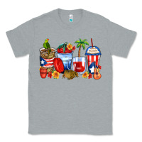 Heather Grey puerto rico coffee cups Classic Tee - Zillion Design Studio