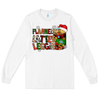 White flannels lattes Long Sleeve Tee - Zillion Design Studio