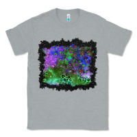 Heather Grey halloween skull and leopard background Classic Tee - BundleAndBundleShop