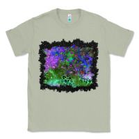 Matcha halloween skull and leopard background Classic Tee - BundleAndBundleShop