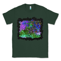 Sports Green halloween skull and leopard background Classic Tee - BundleAndBundleShop