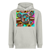 Moon Dust football tie dye gemstone sunflower Heavyweight Hoodie - JahusDesignShop