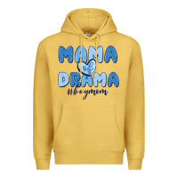 Antique Gold mama of drama boy mom Premium Hoodie - MaliasSmallBusiness