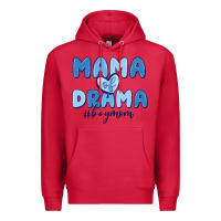 Cardinal mama of drama boy mom Premium Hoodie - MaliasSmallBusiness