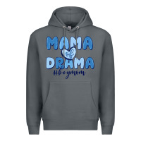 Rock mama of drama boy mom Premium Hoodie - MaliasSmallBusiness