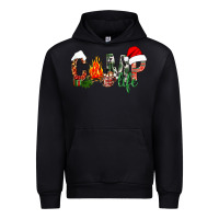 Black christmas camp life Urban Hoodie - NancyCooperArtShop