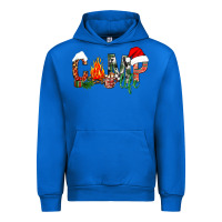 Cobalt christmas camp life Urban Hoodie - NancyCooperArtShop