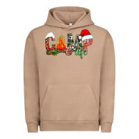 Pigment Burro christmas camp life Urban Hoodie - NancyCooperArtShop