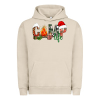 Pigment French Oak christmas camp life Urban Hoodie - NancyCooperArtShop